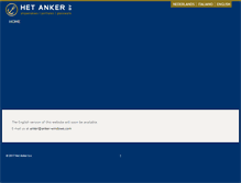 Tablet Screenshot of anker-windows.com